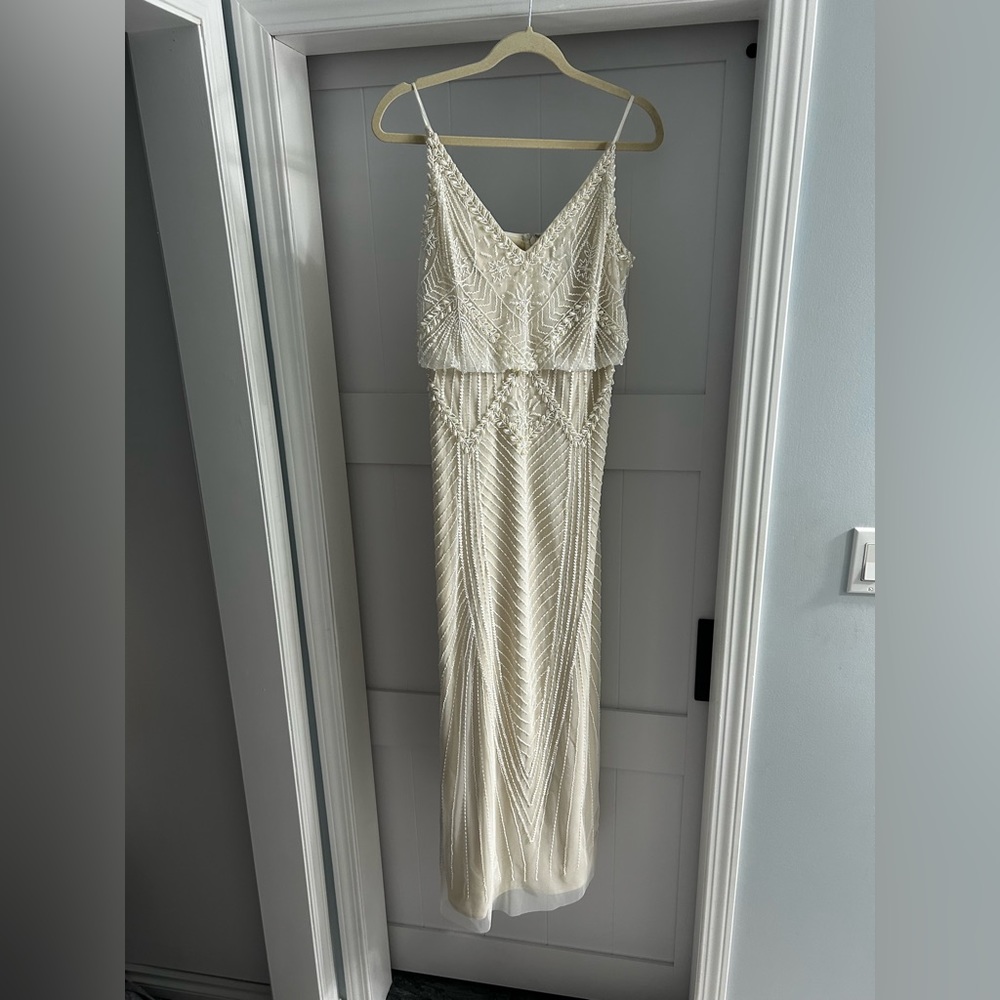 Large wedding dress